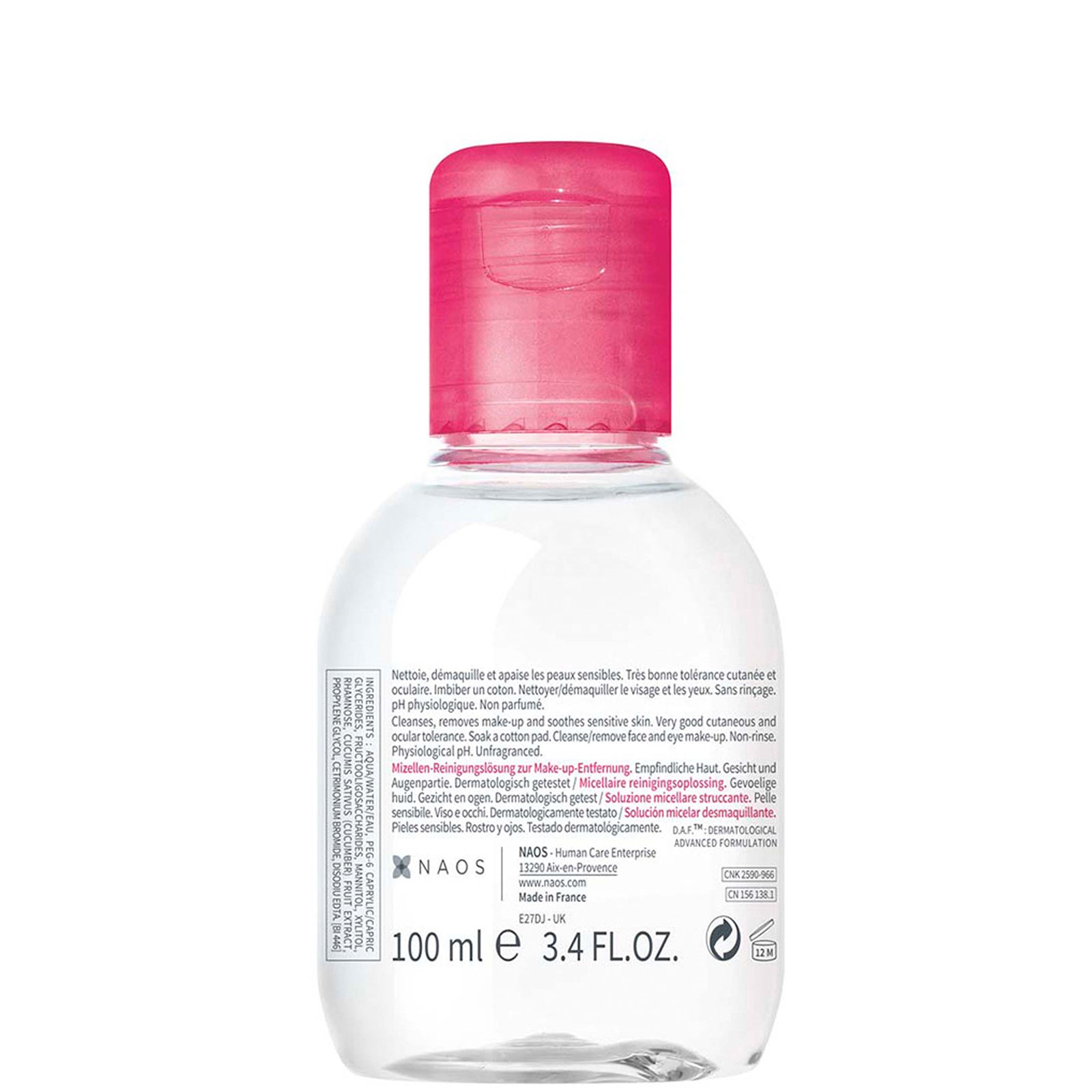 Bioderma Bioderma Sensibio H2O Cleansing Micellar Water for Sensitive Skin 100ml Skin Care