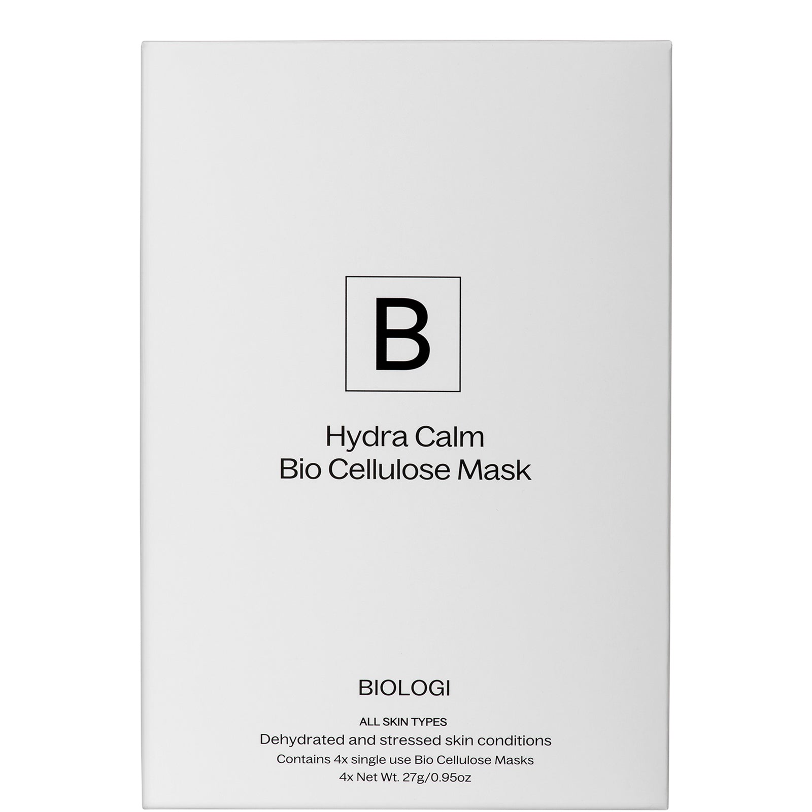 Biologi Biologi Hydra Calm Bio Cellulose Mask (Set of 4) Skin Care