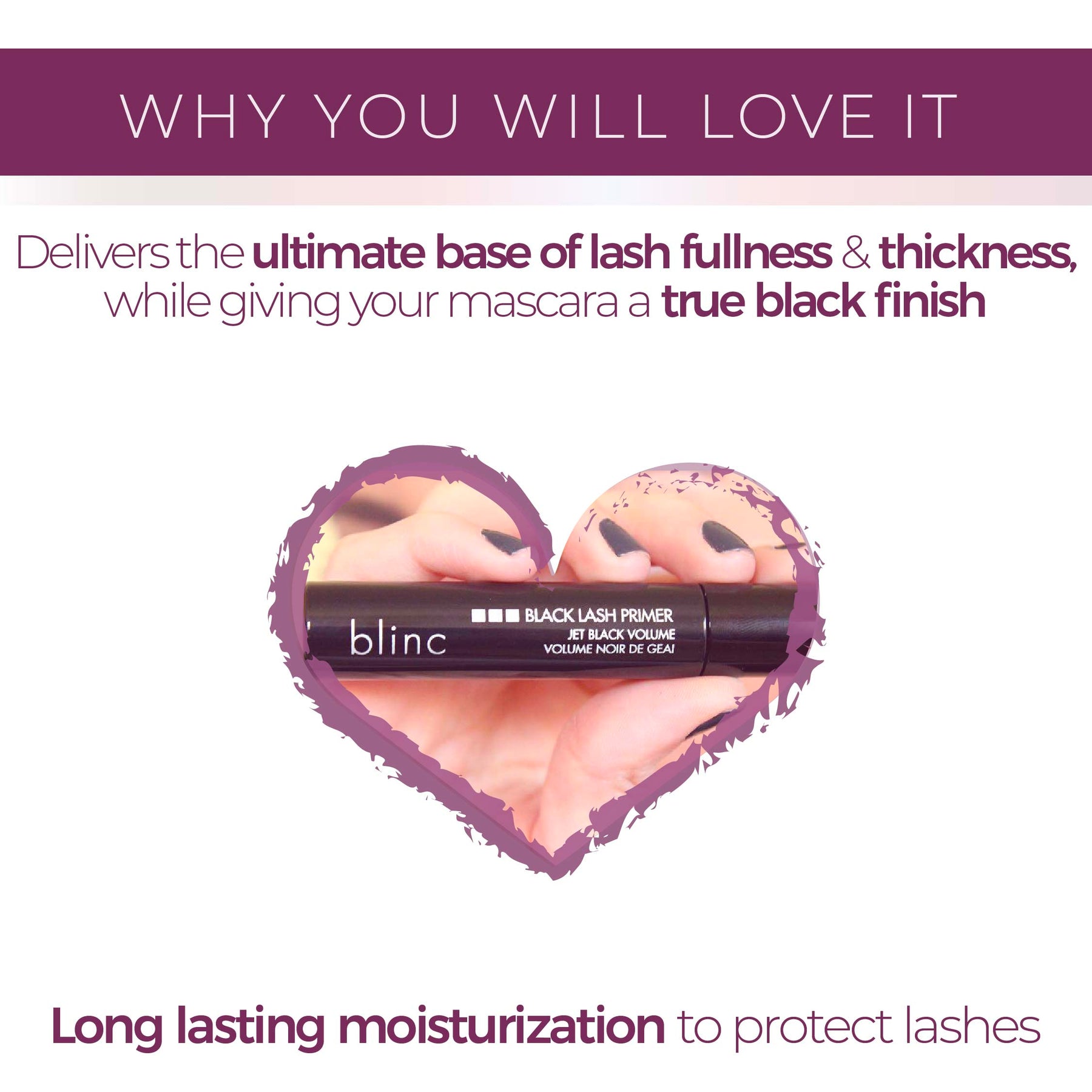 Blinc Blinc Lash Primer 5ml - Black Mascara Primer