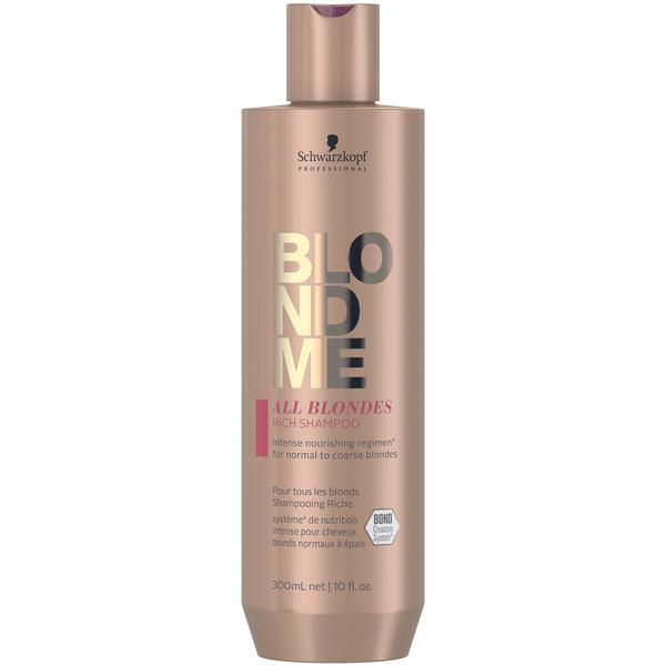 BlondMe Schwarzkopf Professional BLONDME All Blondes Rich Shampoo 10.14 oz Hair Care