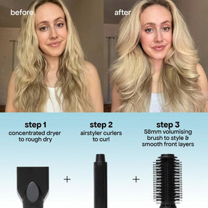 Bondi Boost Bondi Boost Everlast Airstyler - Blow Dryer & Multi Styler Tool Hair Brushes