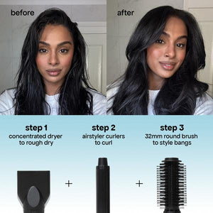 Bondi Boost Bondi Boost Everlast Airstyler - Blow Dryer & Multi Styler Tool Hair Brushes