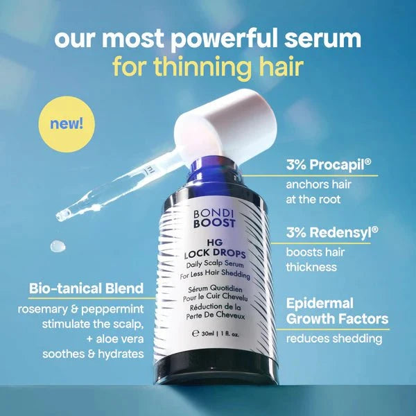 Bondi Boost Bondi Boost Lock Drops Anti-Shedding Scalp and Hair Serum 60ml Hair Oils & Serums