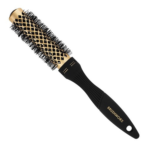 Brushworx Brushworx Gold Ceramic Hot Tube Brush - 40mm Small Hair Brushes