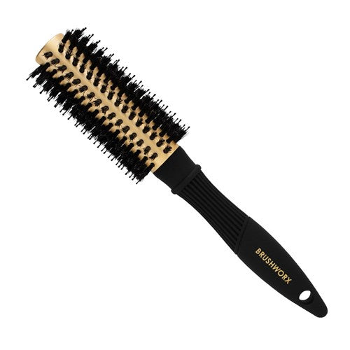 Brushworx Brushworx Gold Ceramic Radial Brush Porcupine - 50mm Medium Hair Brushes