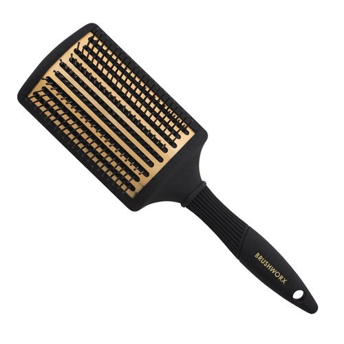 Brushworx Brushworx Gold Series Paddle Brush Nylon Hair Brushes