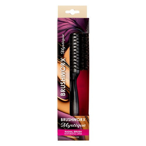Brushworx Brushworx Mystique Tourmaline Boar Radial - Large 60mm Hair Brushes
