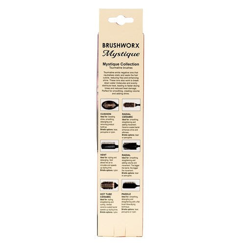 Brushworx Brushworx Mystique Tourmaline Boar Radial - Medium 55mm Hair Brushes