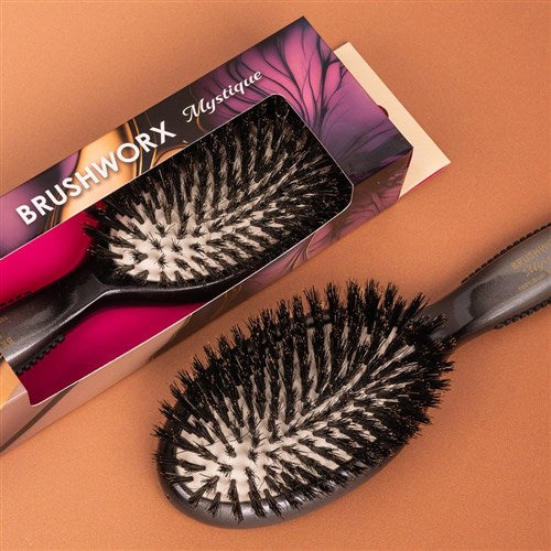 Brushworx Brushworx Mystique Tourmaline Oval Cushion Brush Hair Brushes