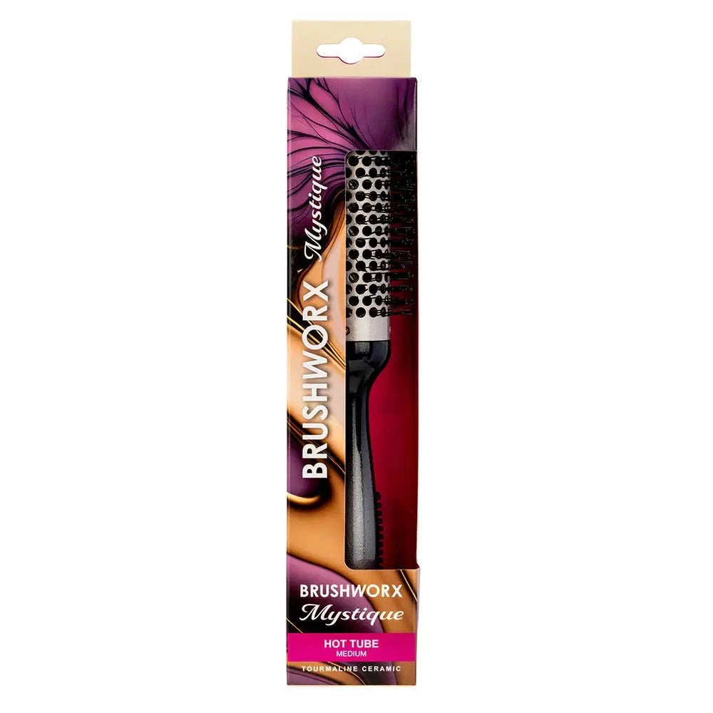 Brushworx Brushworx Mystique Tourmaline Radial Hot Tube - Medium 55mm Hair Brushes