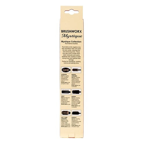 Brushworx Brushworx Mystique Tourmaline Radial Hot Tube - Small 50mm Hair Brushes