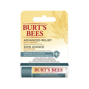 Burts Bees Cooling Eucalyptus Burts Bees Moisturising Lip Balm Advanced Relief 4.25g Lip Care