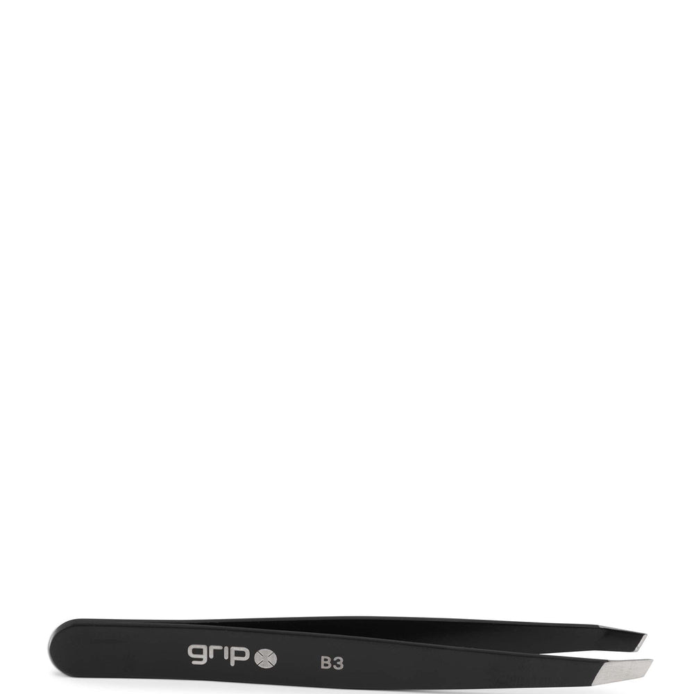Caronlab Caronlab Claw Slanted Tip Tweezer - Matte Black Body Care