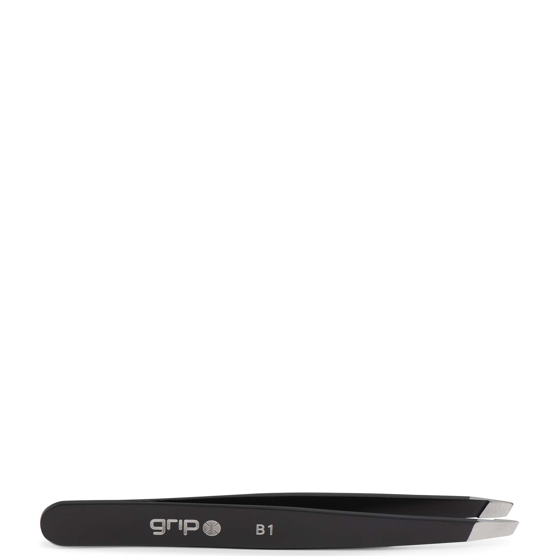 Caronlab Caronlab Slanted Tip Tweezer - Matte Black Body Care