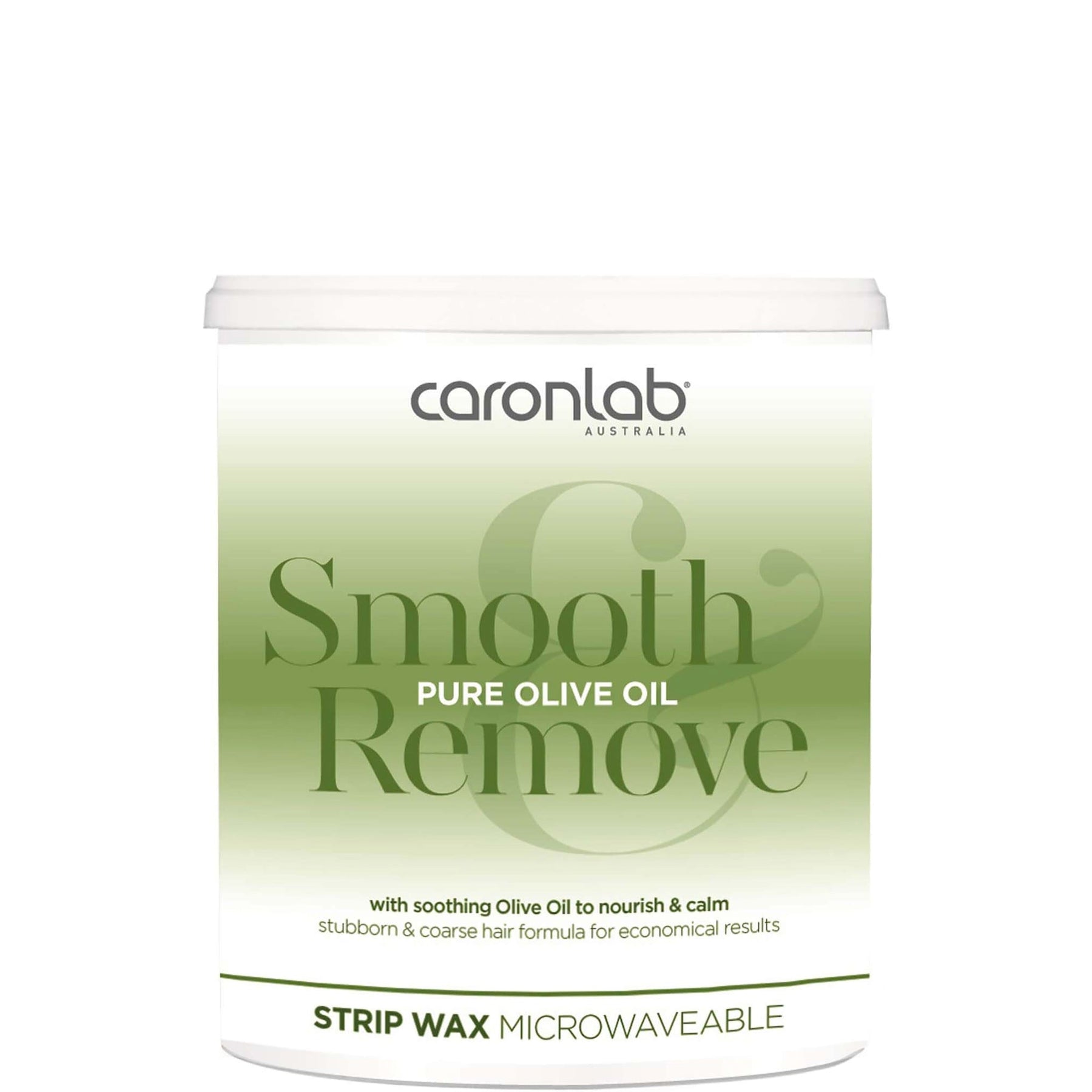 Caronlab Caronlab Smooth and Remove Microwaveable Pure Olive Oil Strip Wax 800g Body Care