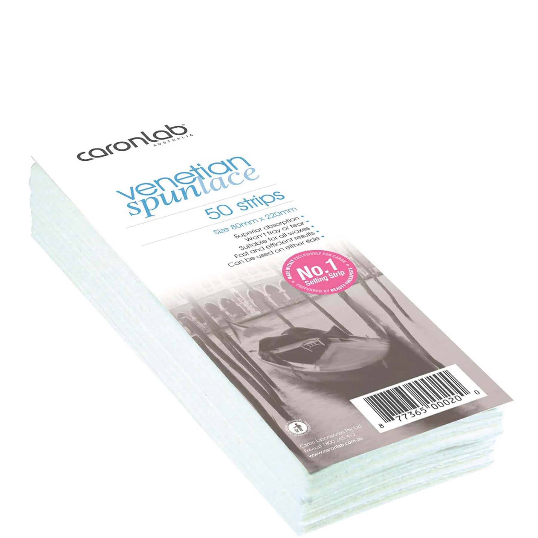 Caronlab Caronlab Venetian Spunlace Strips (Pack of 50) Body Care