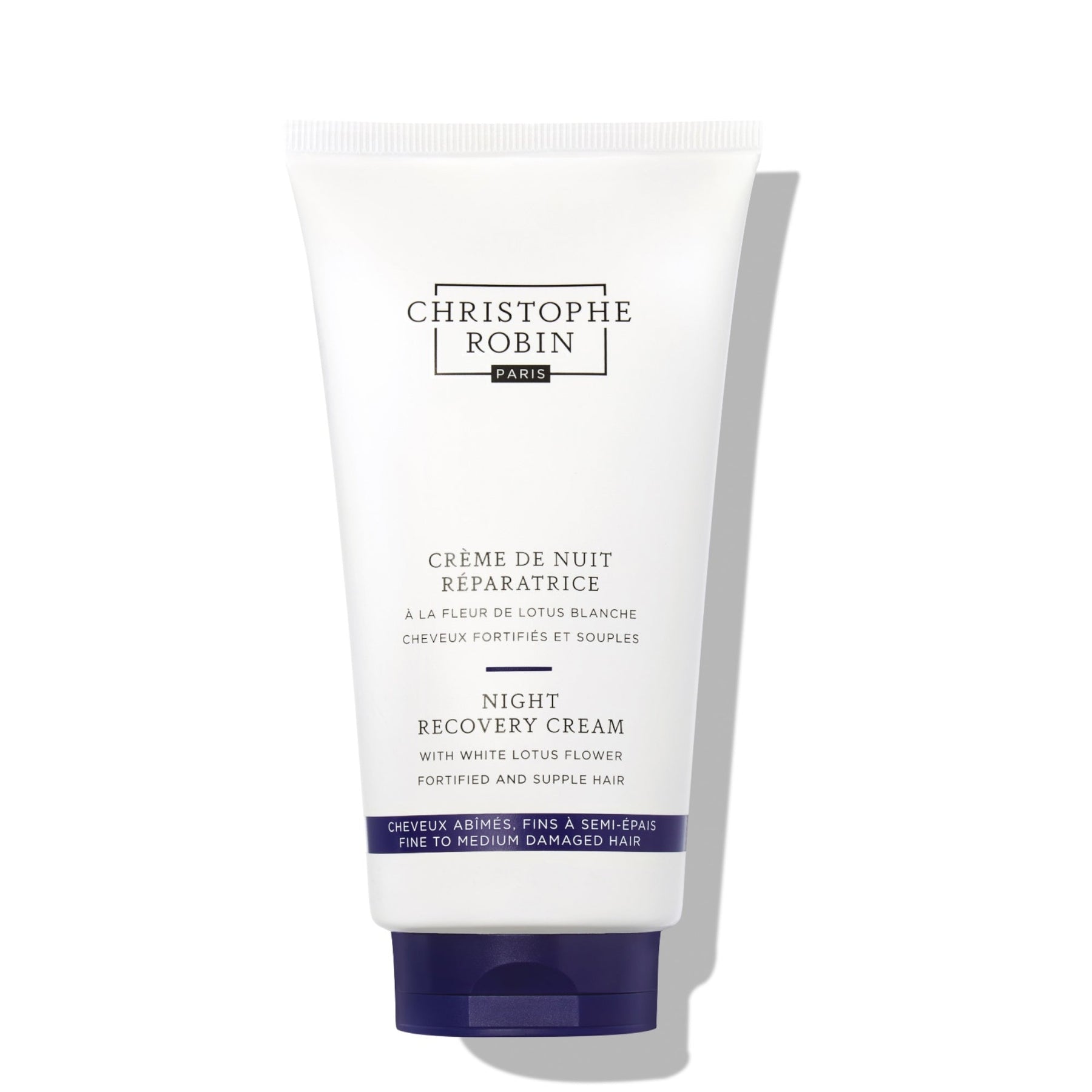 Christophe Robin Christophe Robin Night Recovery Cream With White Lotus Flower 150ml