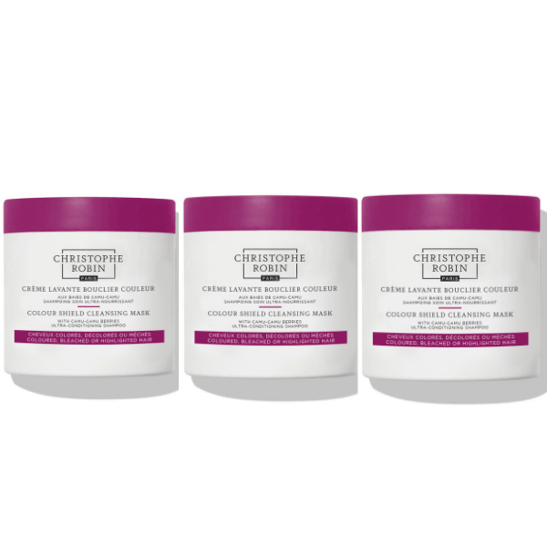 Christophe Robin Colour Shield Cleansing Mask 250ml x3