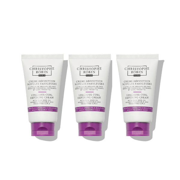 Christophe Robin New Luscious Curl Cream 20ml x3