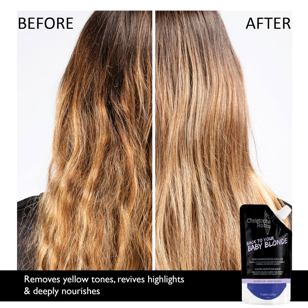 Christophe Robin Christophe Robin Shade Variation Mask - Baby Blonde Pocket 75ml Hair Care