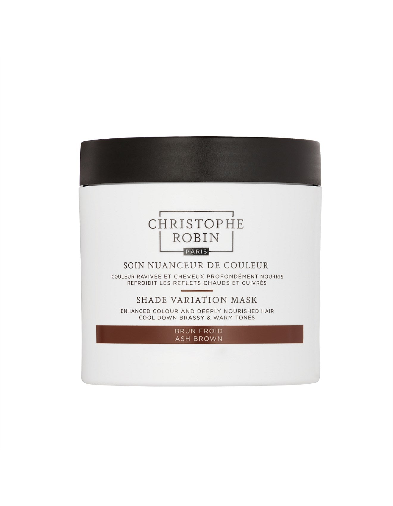Christophe Robin Christophe Robin Shade Variation Mask Ash Brown 500ml Hair Colourant