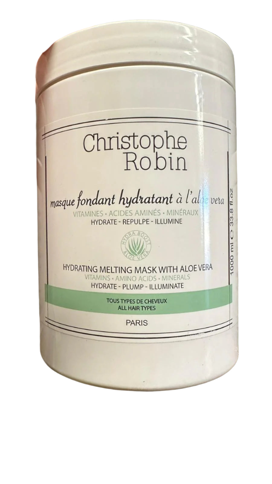 Christophe Robin Christophe Robin Hydrating Melting Mask Aloe Vera 1000ml Hair Mask