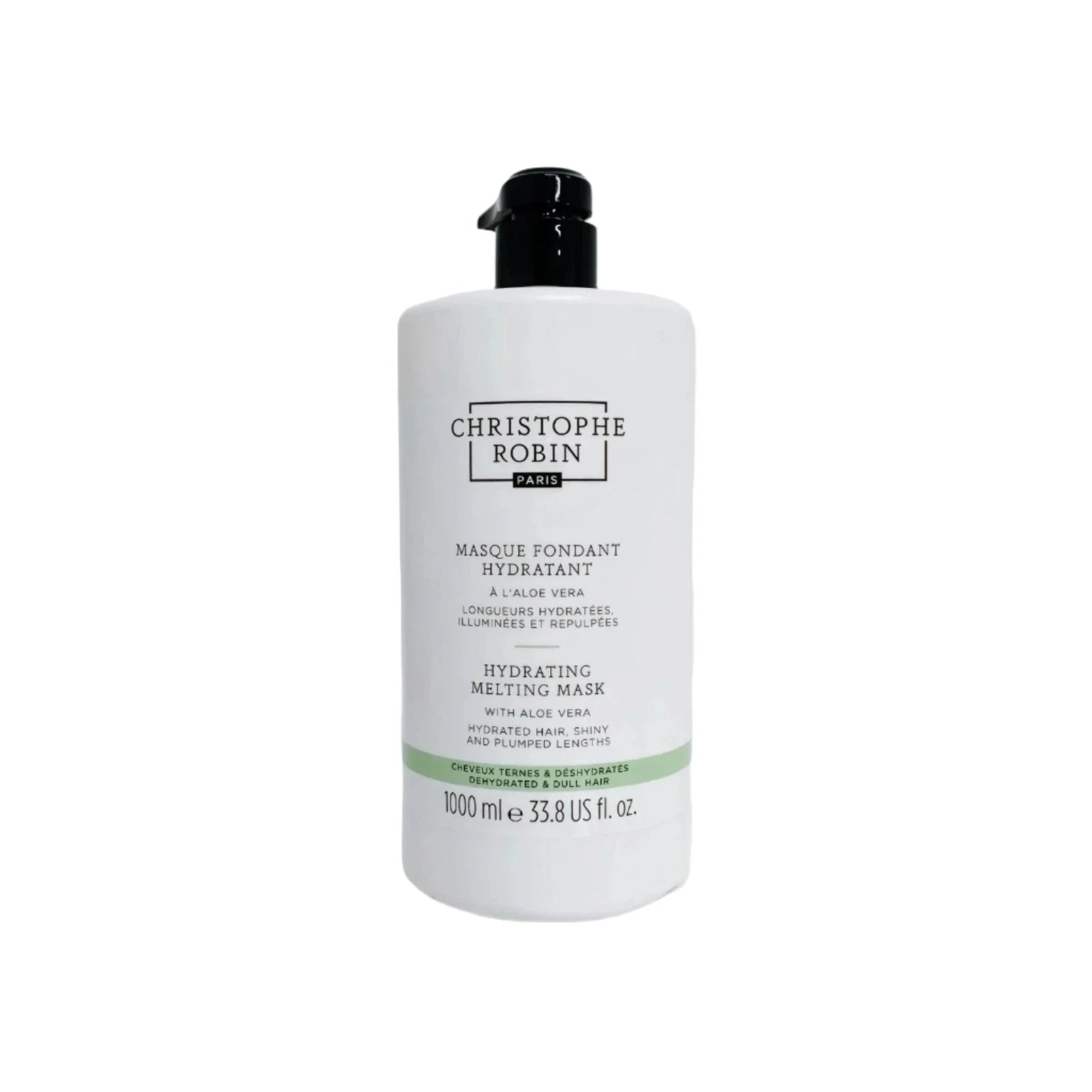 Christophe Robin Christophe Robin Hydrating Melting Mask Aloe Vera 1000ml With Pump Hair Mask