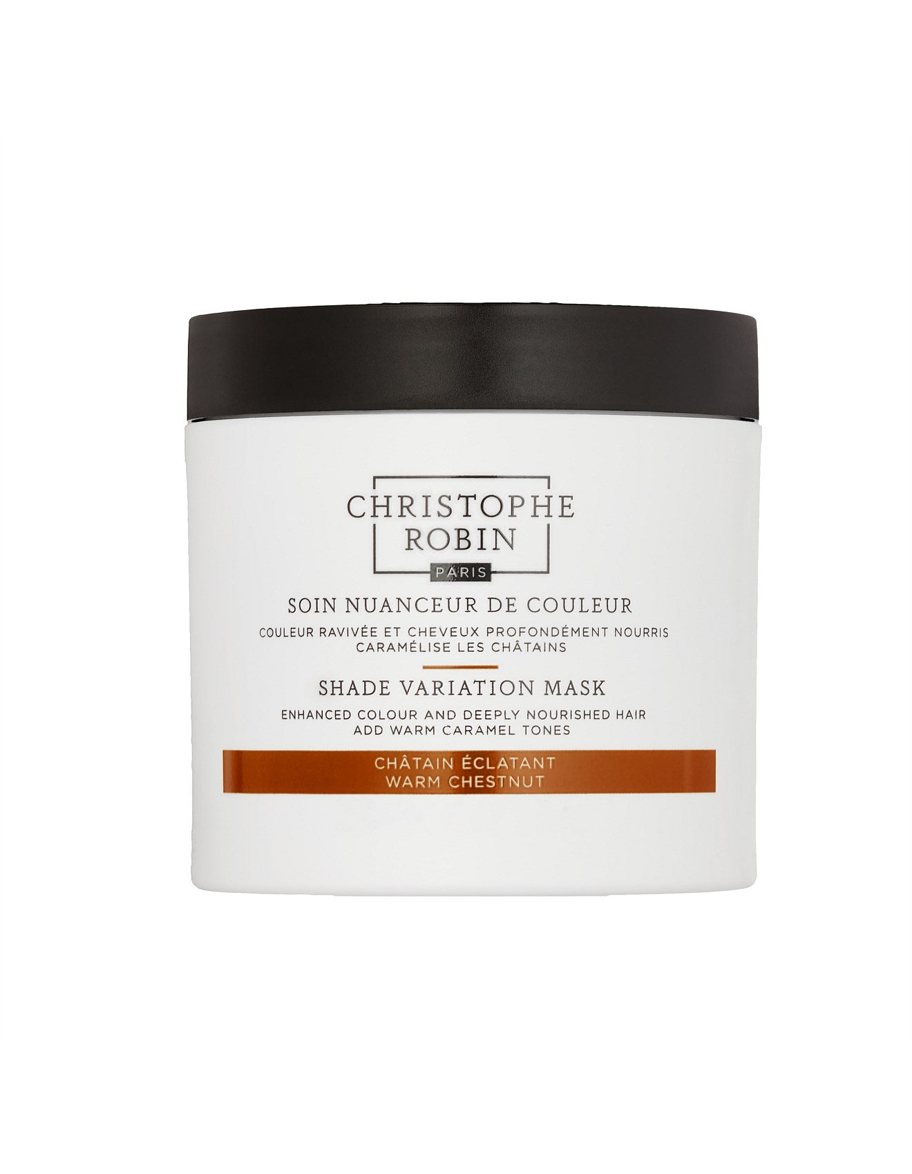Christophe Robin Christophe Robin Shade Variation Mask Warm Chestnut 500ml Hair Mask