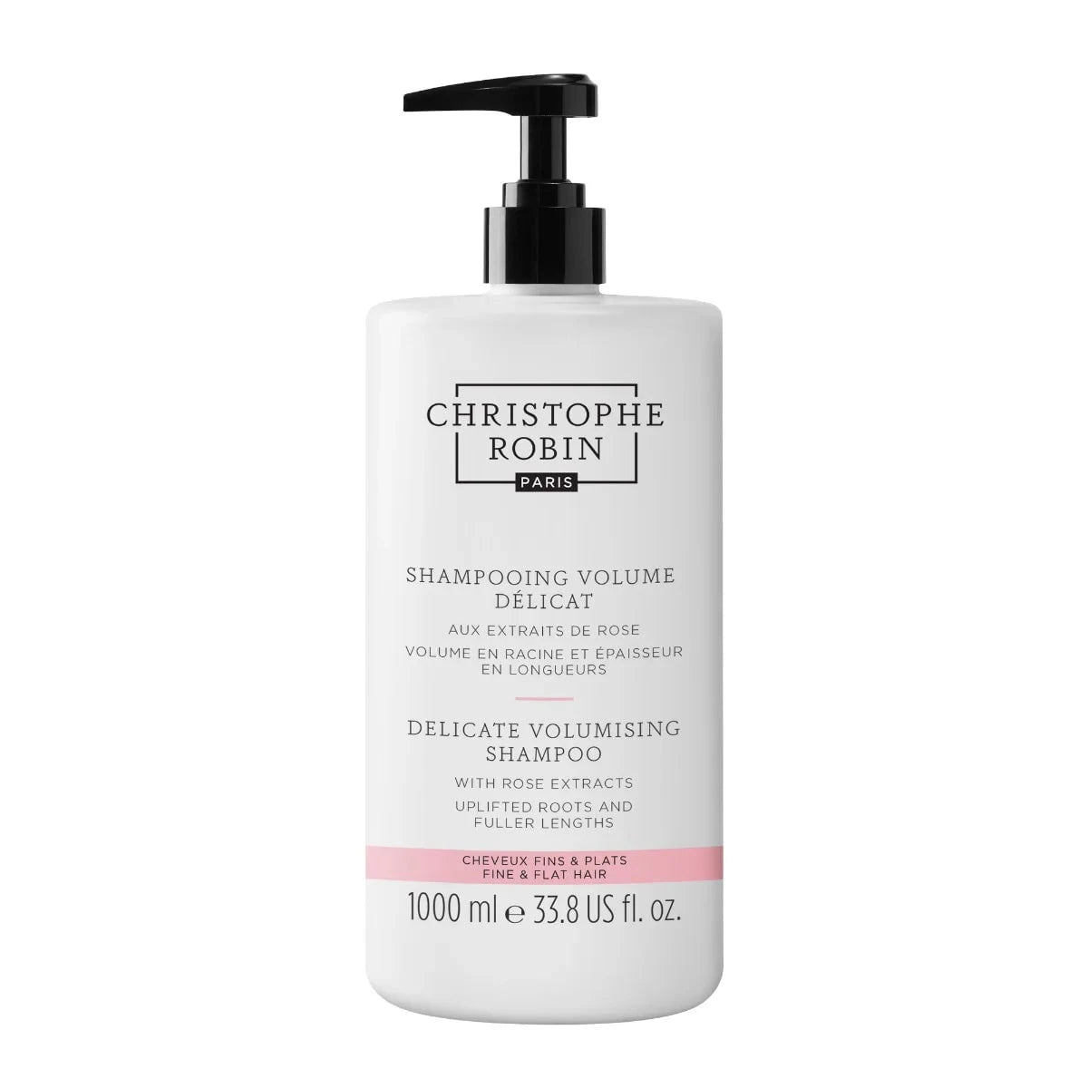 Christophe Robin Christophe Robin Delicate Volumising Shampoo 1000ml With Pump Shampoo