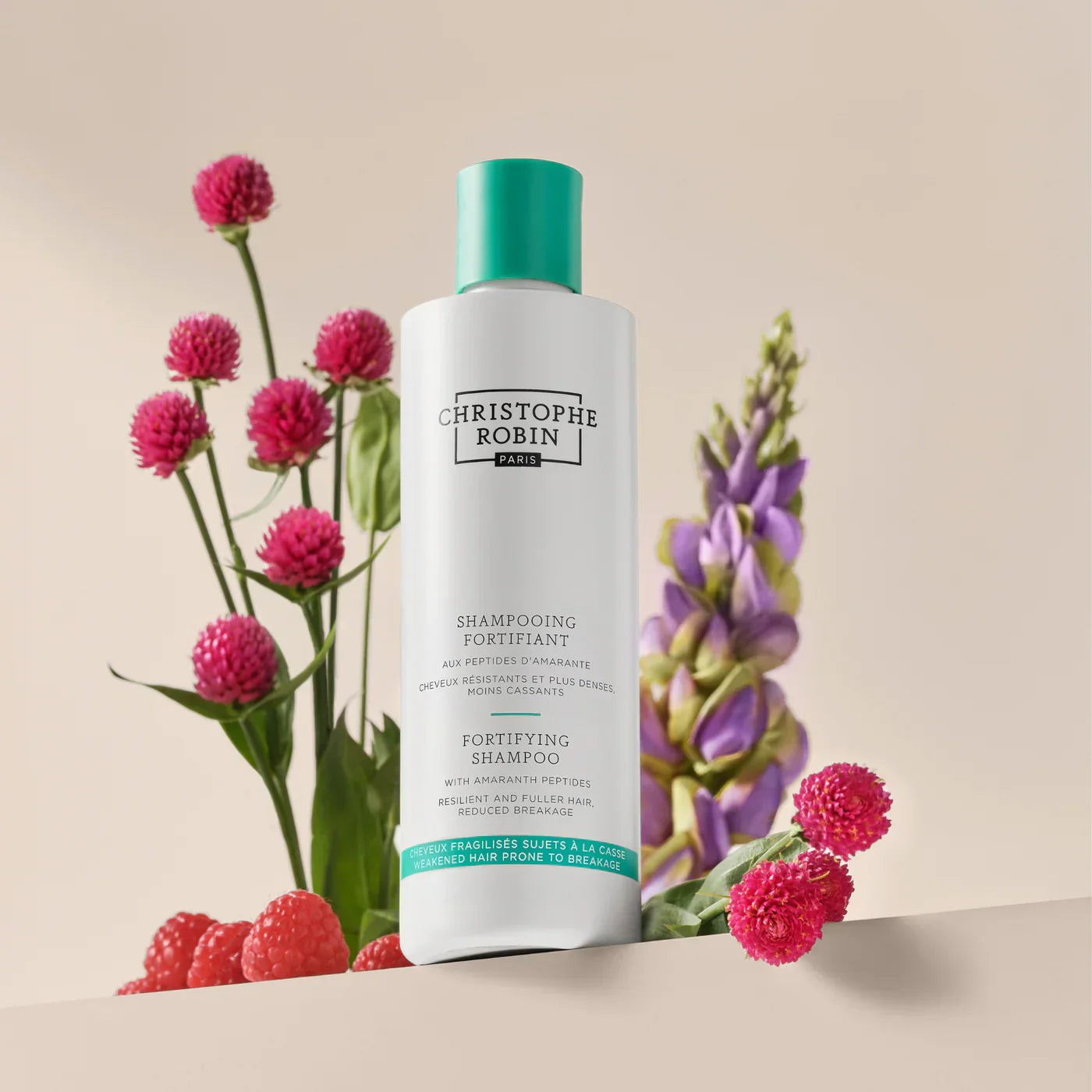 Christophe Robin Christophe Robin Fortifying Shampoo With Amaranth Peptides 250ml Shampoo