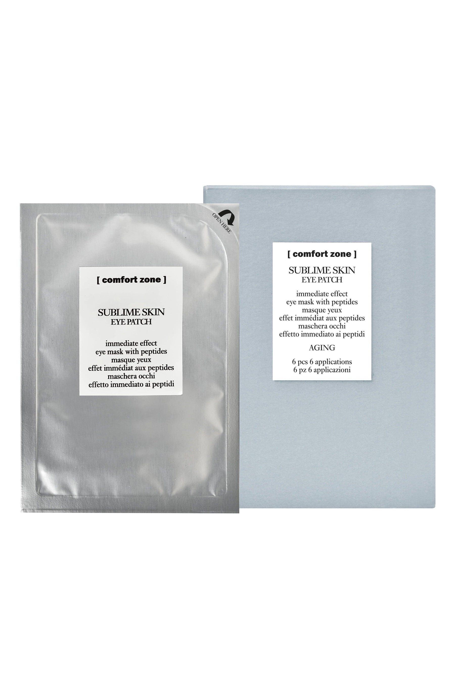 Comfort Zone Comfort Zone Sublime Skin Eye Patch 6 x 2 pcs Eye Treatments