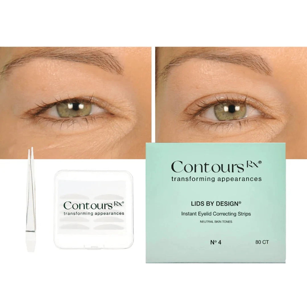 Contours RX Contours Rx Lids by Design 4mm Eye Lift Strips - 80 Pack Eye Treatments