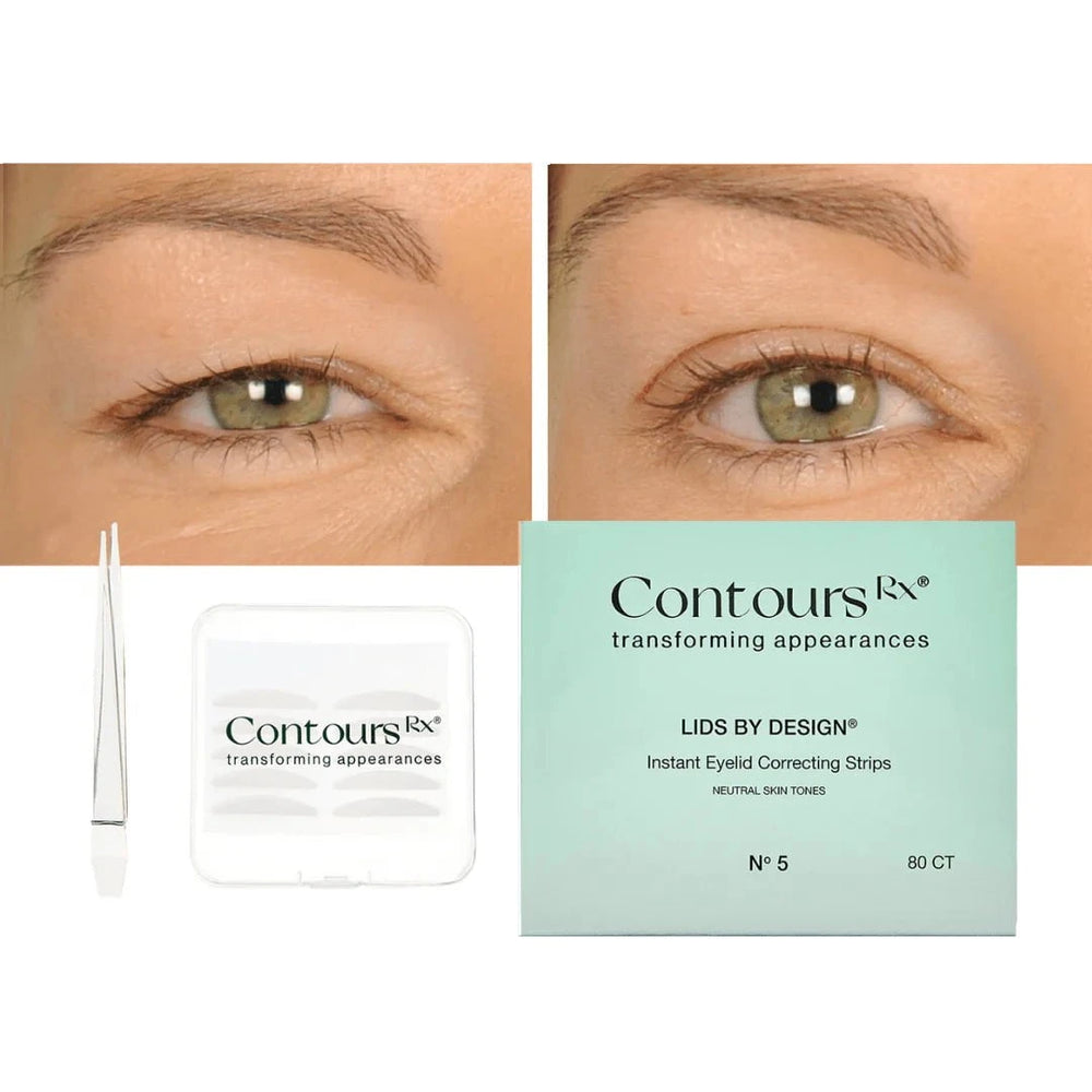 Contours Rx Lids by Design 5mm Eye Lift Strips - 80 Pack – AbsoluteSkin