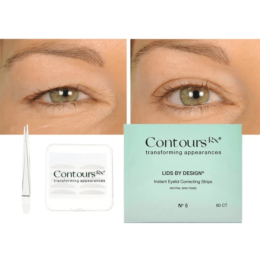 Contours RX Contours Rx Lids by Design 5mm Eye Lift Strips - 80 Pack Eye Treatments