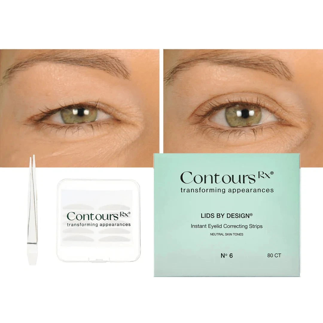 Contours RX Contours Rx Lids by Design 6mm Eye Lift Strips - 80 Pack Eye Treatments