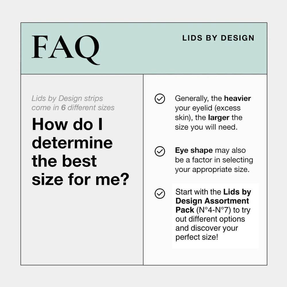 Contours RX Contours Rx Lids by Design 7mm Eye Lift Strips - 80 Pack Eye Treatments