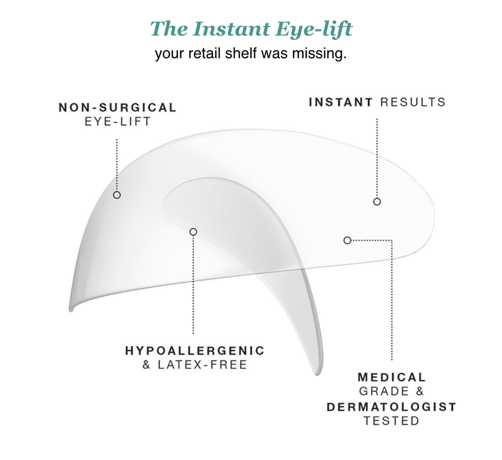Contours RX Contours Rx Lids by Design 7mm Eye Lift Strips - 80 Pack Eye Treatments