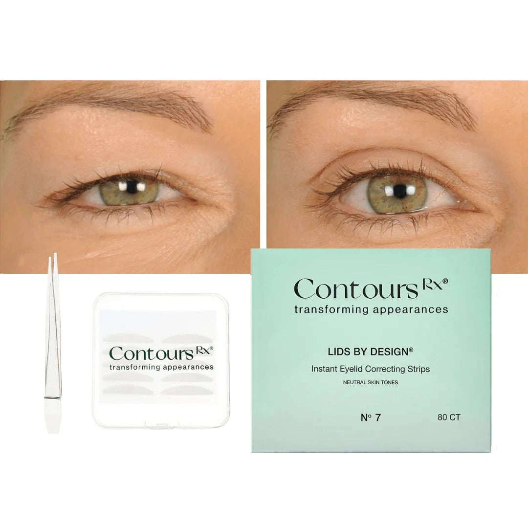 Contours RX Contours Rx Lids by Design 7mm Eye Lift Strips - 80 Pack Eye Treatments