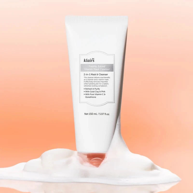 Dear Klairs Dear, Klairs Freshly Juiced Vitamin Mask Cleanser 150ml Cleansers