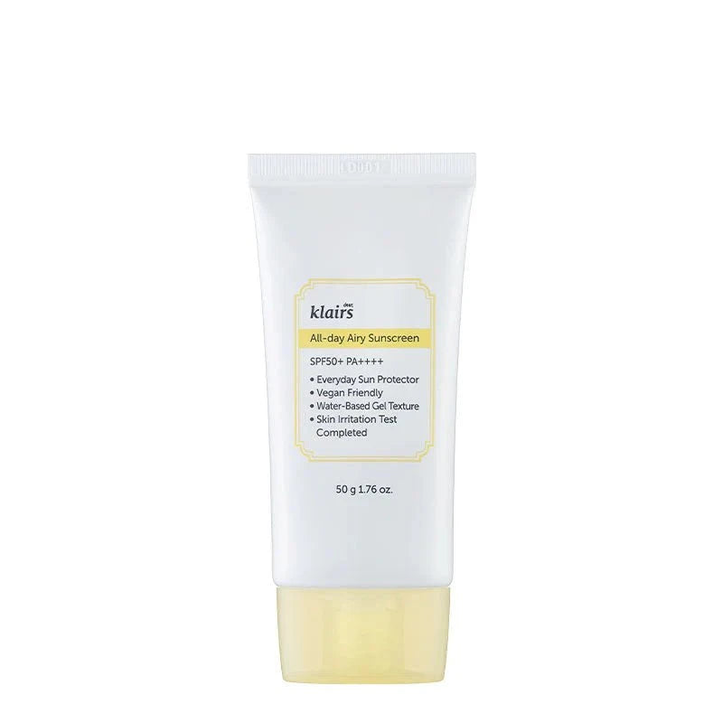 Dear Klairs Dear, Klairs All-day Airy Sunscreen 50g Face Sun Care