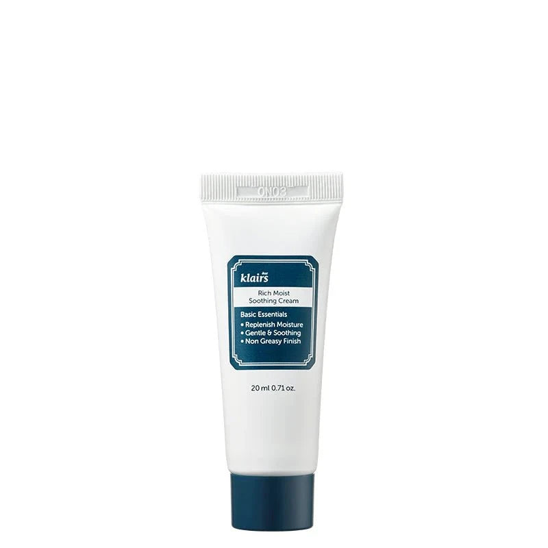 Dear Klairs Dear, Klairs  Rich Moist Soothing Cream 20ml Moisturisers