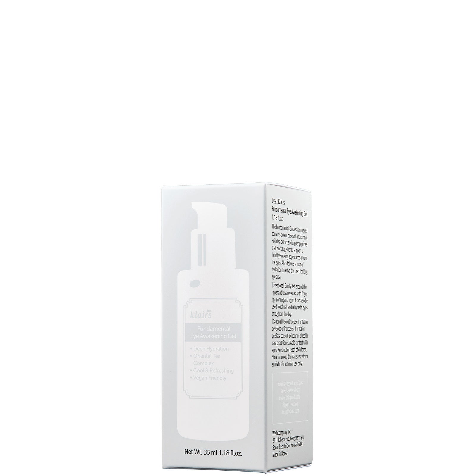 Dear Klairs Dear, Klairs Fundamental Eye Awakening Gel 35ml Skin Care
