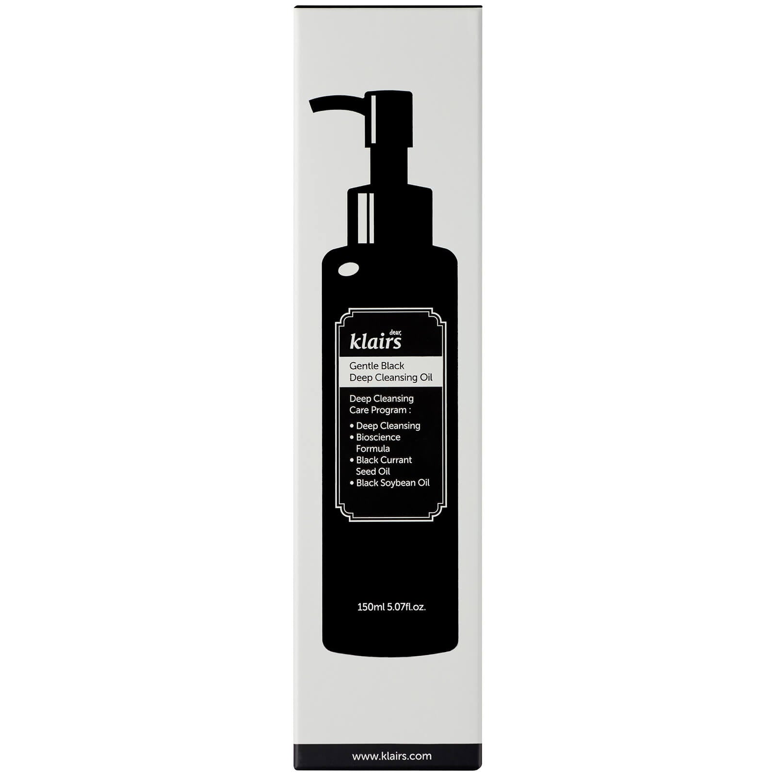 Dear Klairs Dear, Klairs Gentle Black Deep Cleansing Oil 150ml Skin Care