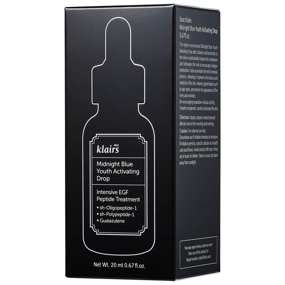 Dear Klairs Dear, Klairs Midnight Blue Youth Activating Drop 20ml Skin Care