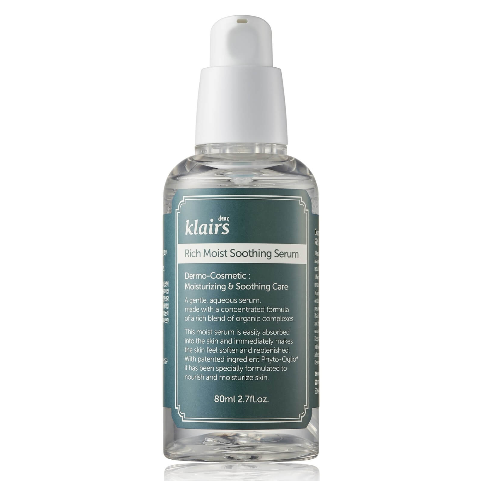Dear Klairs Dear, Klairs Rich Moist Soothing Serum 80ml Skin Care