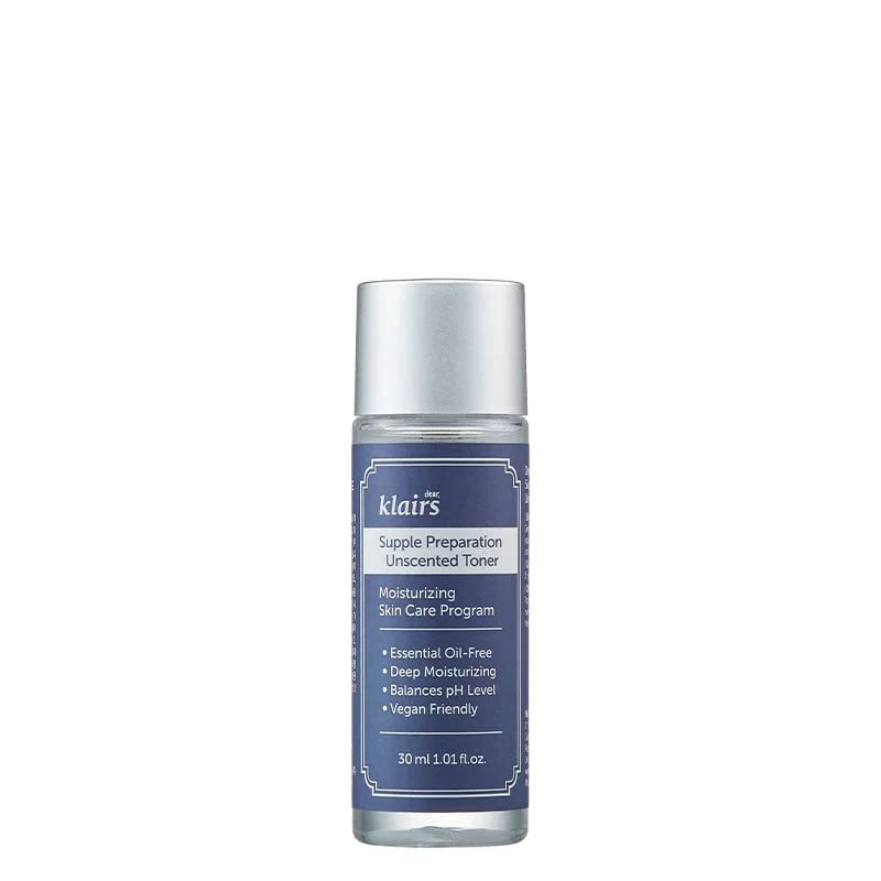 Dear Klairs Dear, Klairs Supple Preparation Unscented Toner 30ml Toners