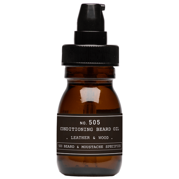 Depot Male Tools & Co Depot No. 505 Conditioning Beard Oil - Leather & Wood 30ml Beard Care
