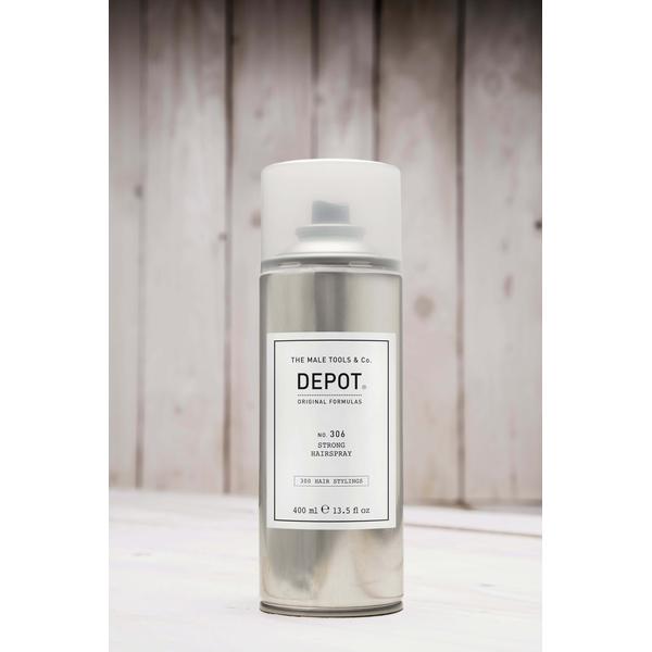 Depot Male Tools & Co Depot No. 306 Strong Hairspray 400ml Hair Styling Products