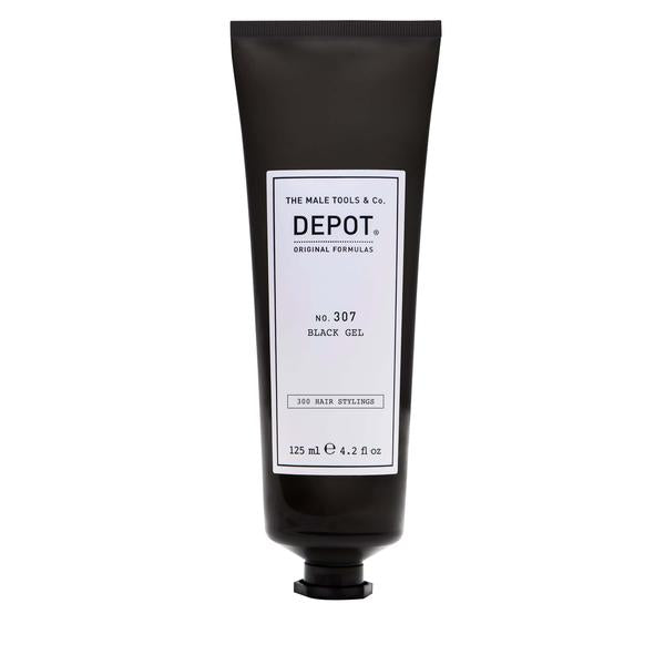 Depot Male Tools & Co Depot No. 307 Black Gel 125ml Hair Styling Products