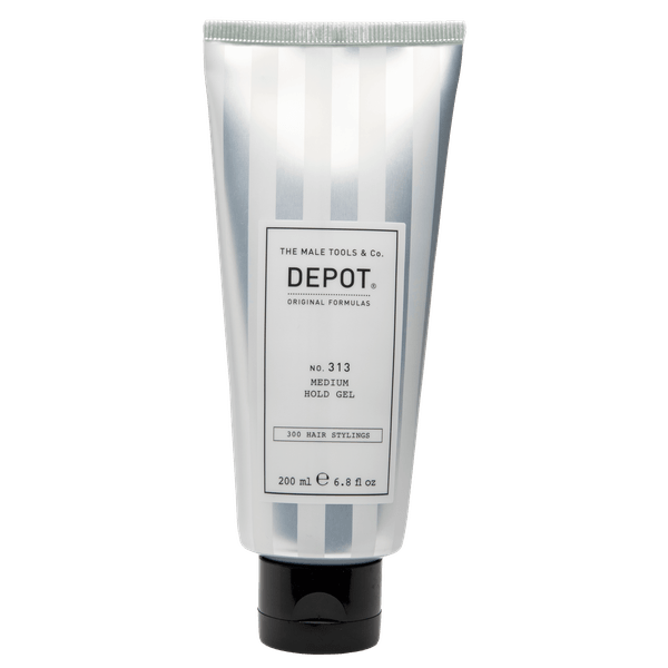 Depot Male Tools & Co Depot No. 313 Med Hold Gel 200ml Hair Styling Products